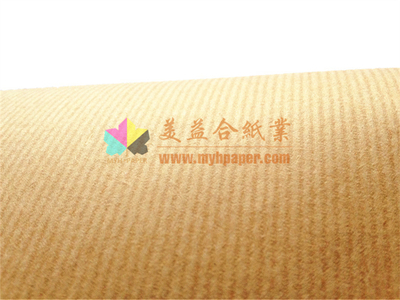 條紋牛皮紙，本色雞皮紙